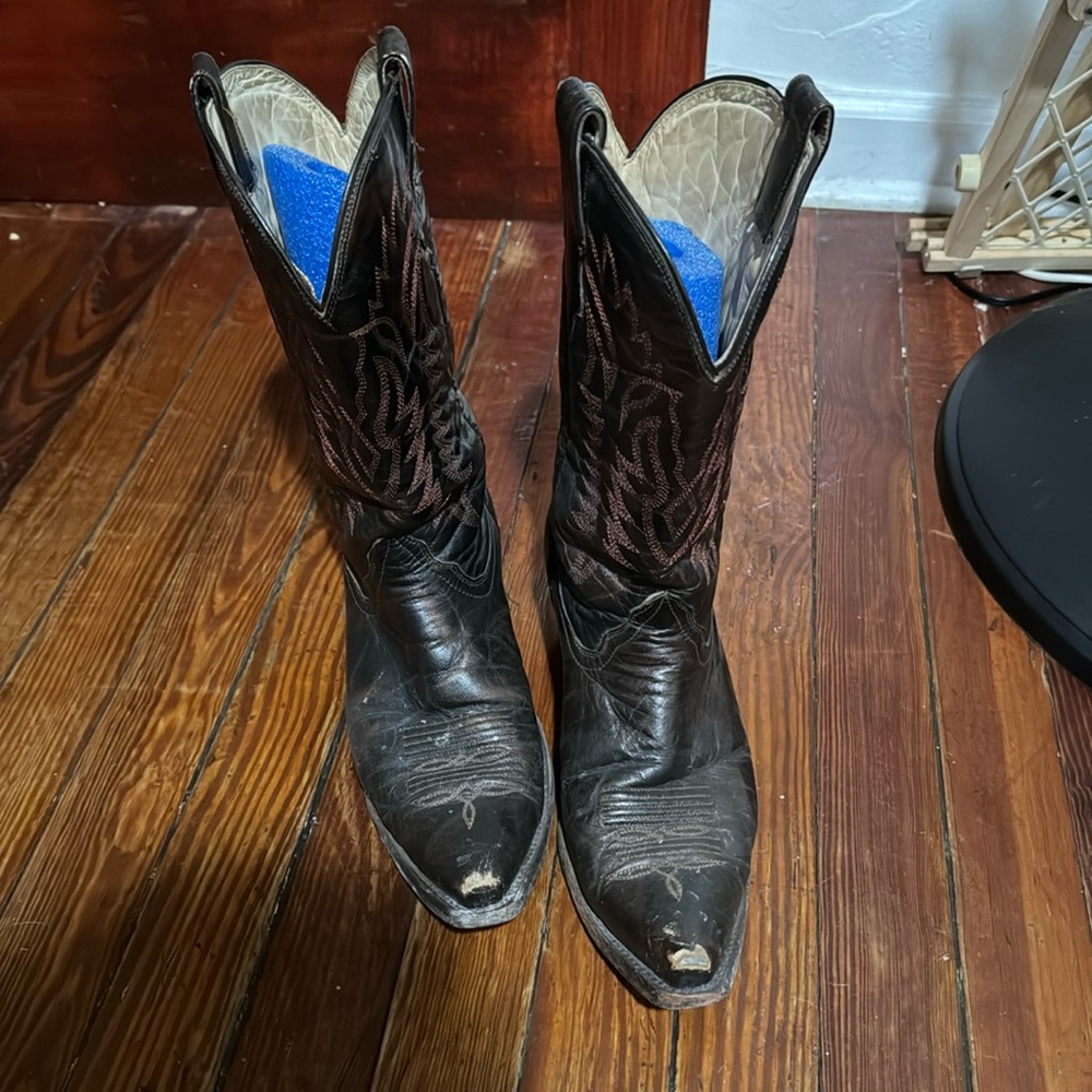 Corral Brown Boots - short